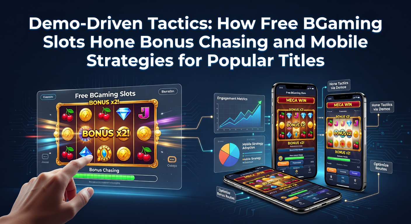 Vibrant screenshot of a BGaming slot demo interface showing bonus features and mobile-optimized reels in action