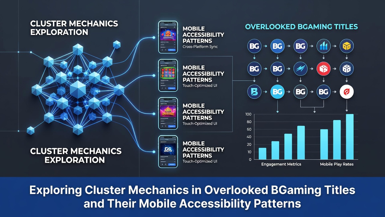 Mobile device showing cluster mechanics in action during a BGaming slot session