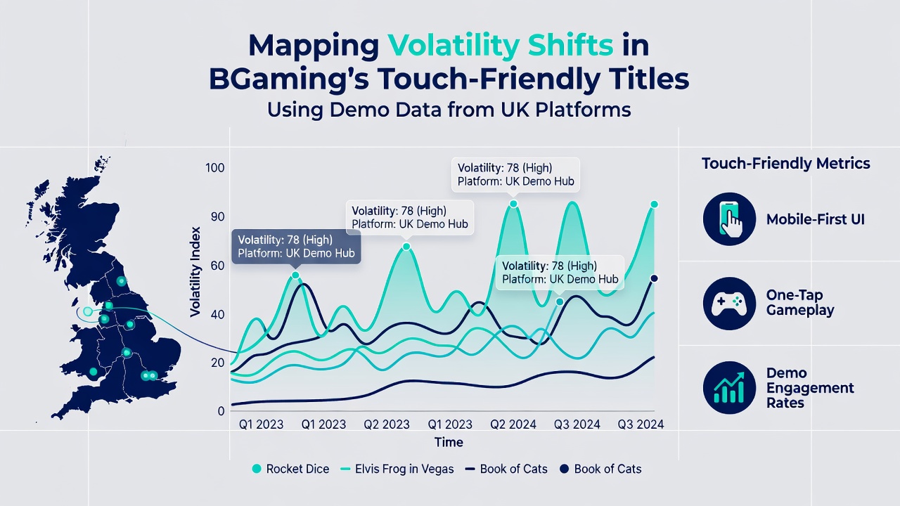 Detailed charts showing volatility shifts in BGaming mobile slots from UK demo datasets