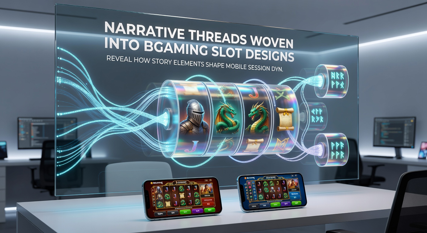Mobile screen displaying story elements and bonus features in a BGaming slot game