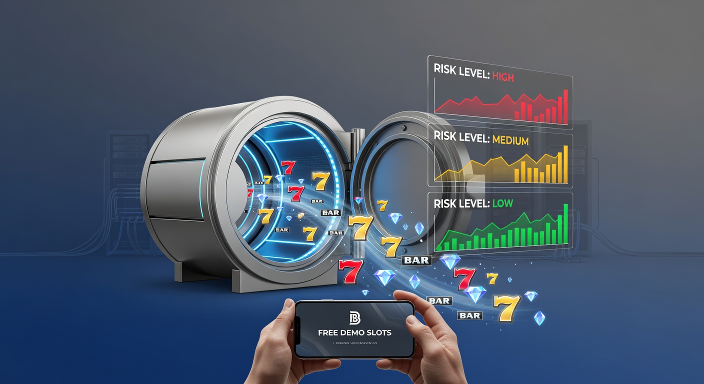 Close-up of a high-volatility BGaming slot demo on mobile, highlighting bonus triggers and payout graphs